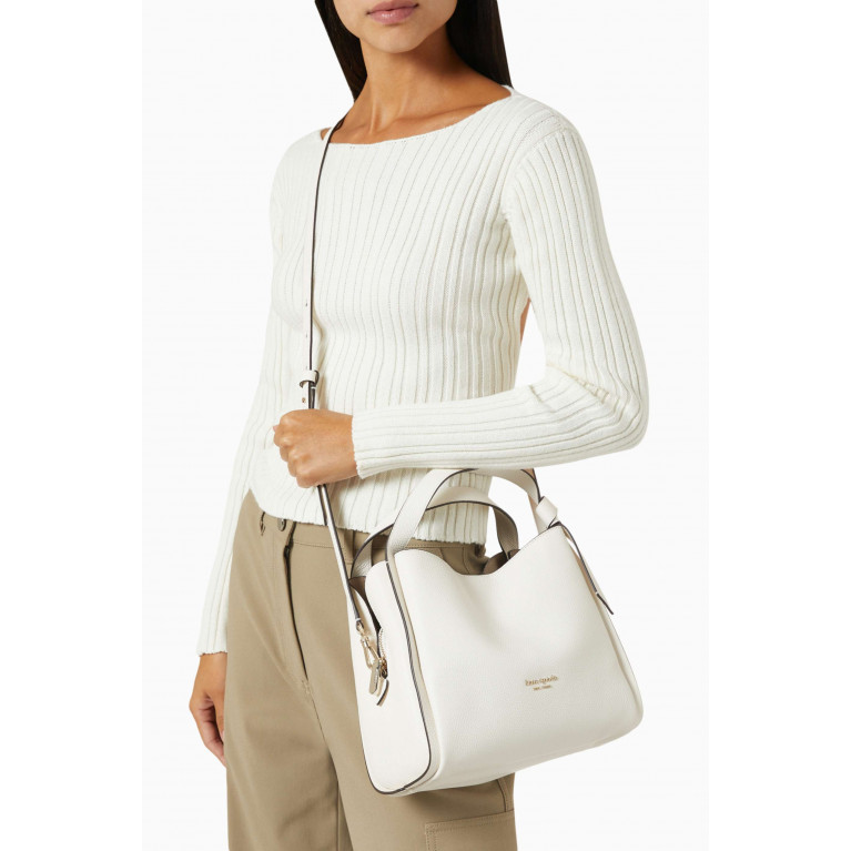 Kate Spade New York - Knott Medium Crossbody Bag in Leather