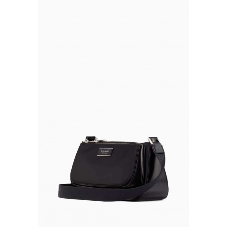 Kate Spade New York - Sam Icon Crossbody Bag in Recycled Nylon & Leather