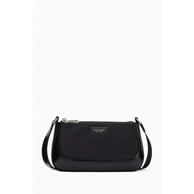Kate Spade New York - Sam Icon Crossbody Bag in Recycled Nylon & Leather