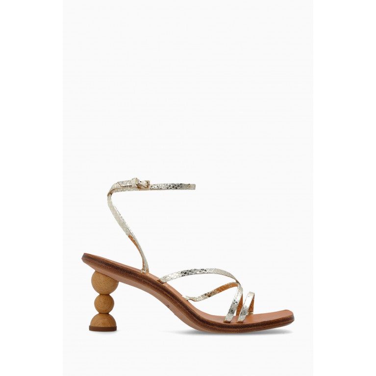 Kate Spade New York - Charmer Stacked 70 Sandals in Leather