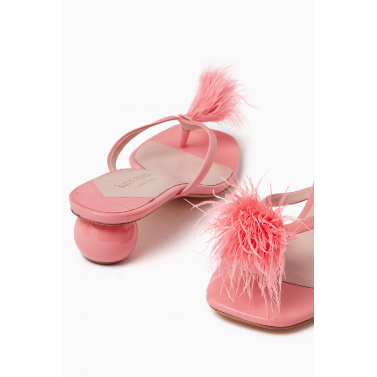 Kate Spade New York - Bahama Sphere 40 Sandals in Leather Pink