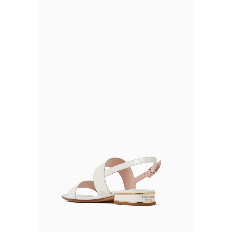 Kate Spade New York - Merritt Sandals in Leather White
