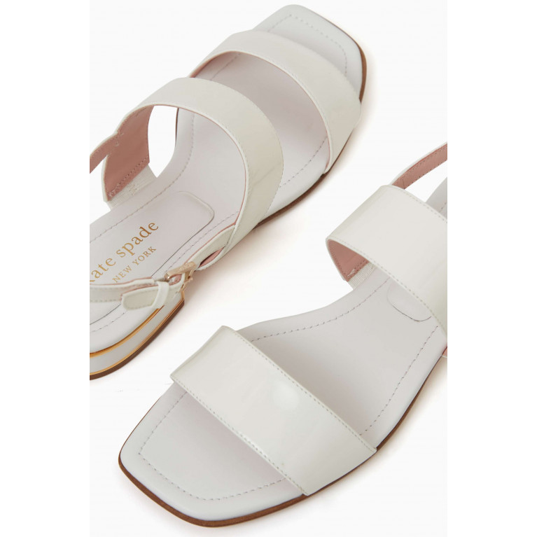 Kate Spade New York - Merritt Sandals in Leather White