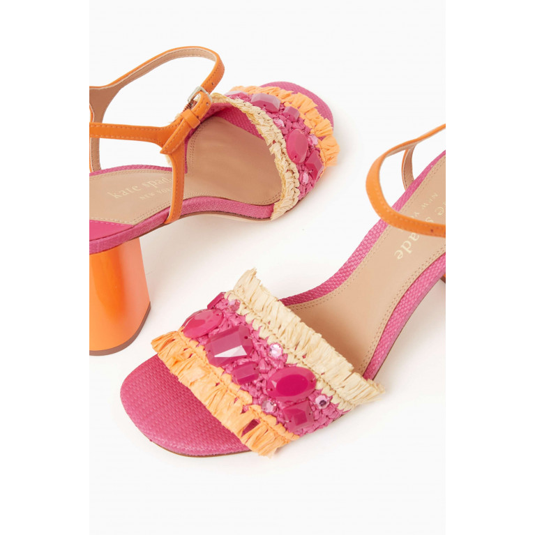 Kate Spade New York - Bora Bora 80 Sandals in Leather Pink