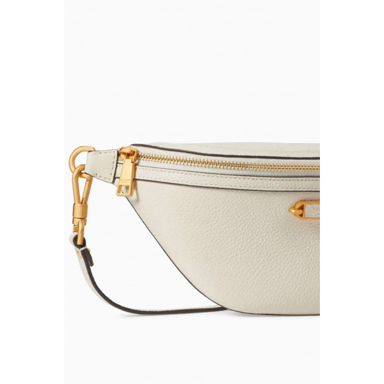 Kate Spade New York - Medium Gramercy Belt Bag in Pebbled Leather White