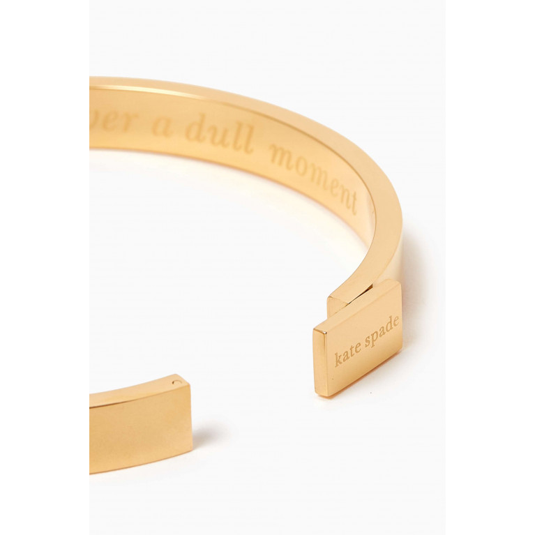 Kate Spade New York - "Never a Dull Moment" Thin Idiom Bangle