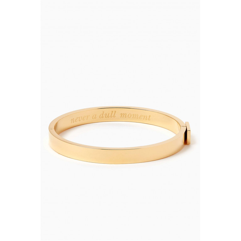 Kate Spade New York - "Never a Dull Moment" Thin Idiom Bangle