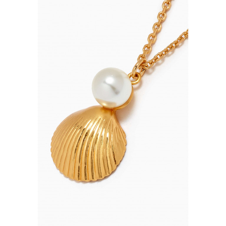 Kate Spade New York - Reef Treasure Shell Pendant Necklace
