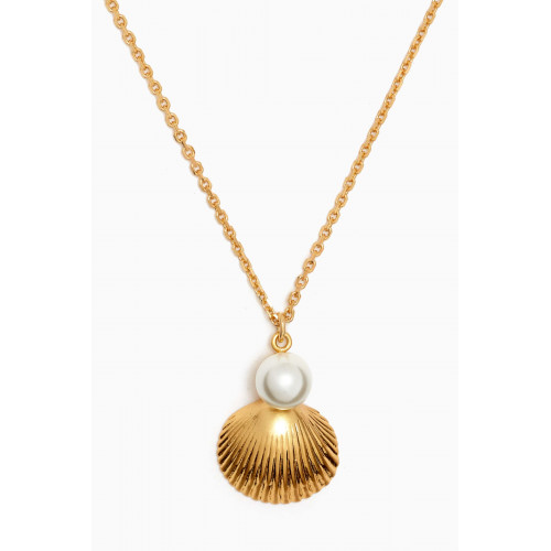 Kate Spade New York - Reef Treasure Shell Pendant Necklace