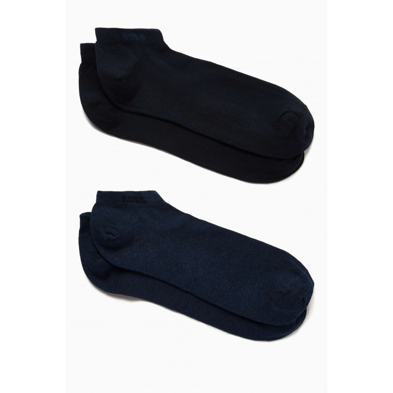 Boss - Ankle Socks in Cotton-blend, Set of 2