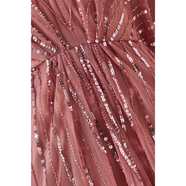Mac Duggal - Beaded Gown Pink
