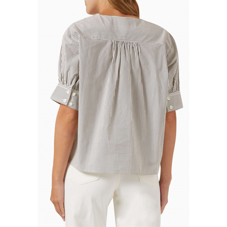 Frame - Popover Top in Organic Cotton