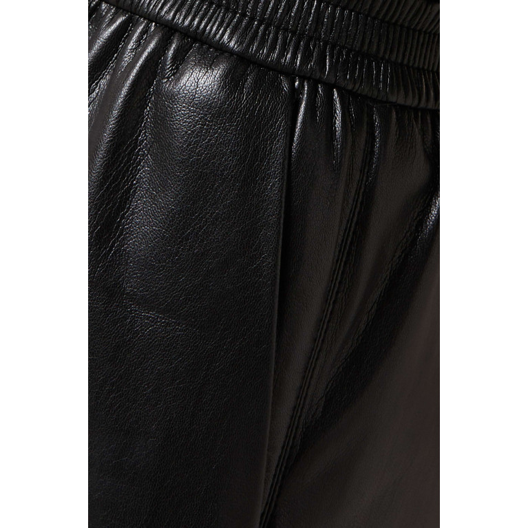 Nanushka - Odessa Straight-fit Pants in Leather