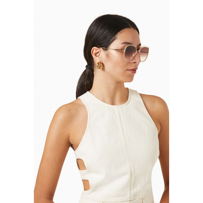 Jimmy Fairly - The Ema Sunglasses in Acetate & Metal