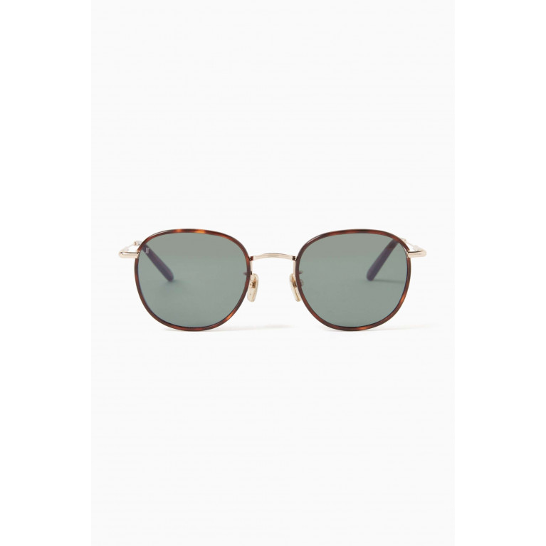 Jimmy Fairly - The Saddle Sunglasses in Metal