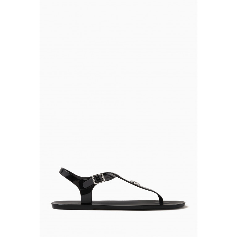 MICHAEL KORS - Mallory T-strap Sandals in Jelly Rubber