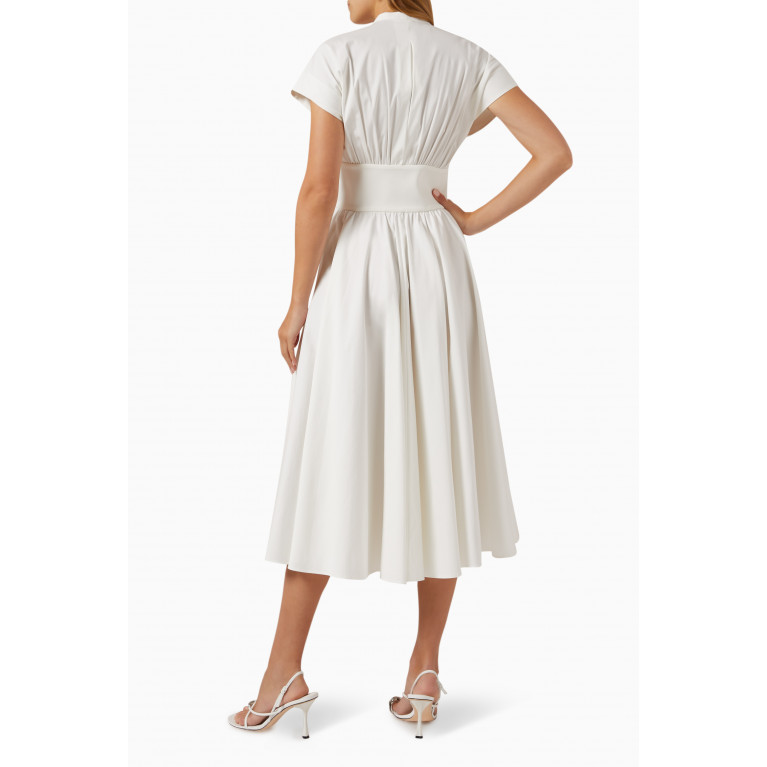 Alexis - Jaden Midi Dress in Cotton Blend