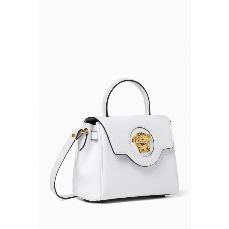 Versace - Small La Medusa Handbag in Leather