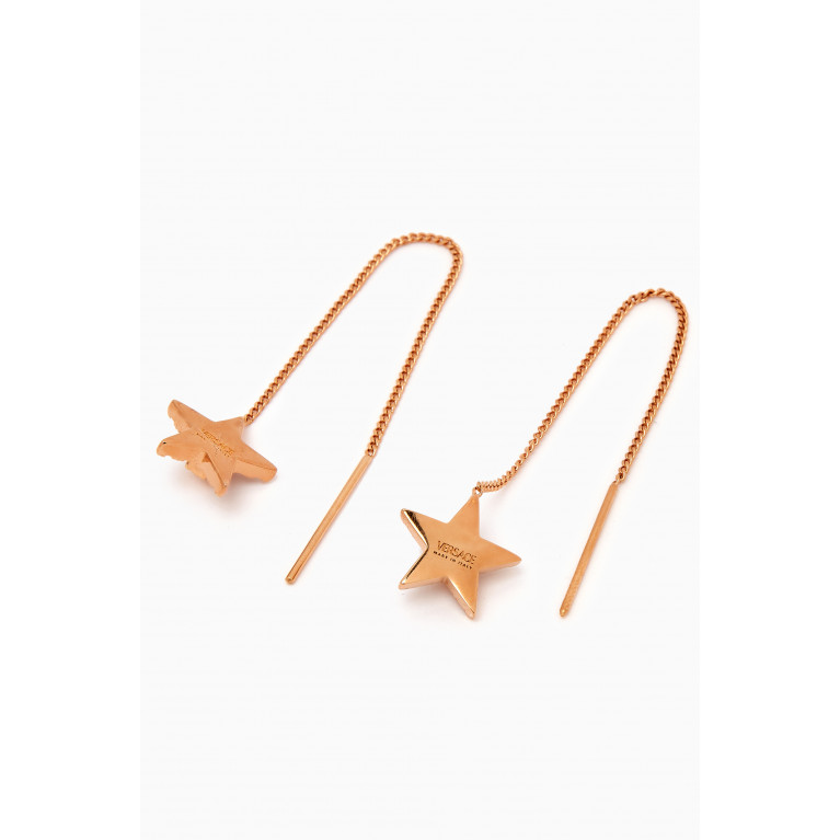 Versace - Medusa Star Hanging Earrings in Metal