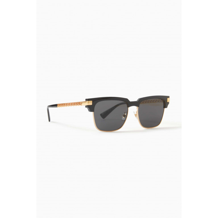 Versace - Square Frame Sunglasses in Acetate