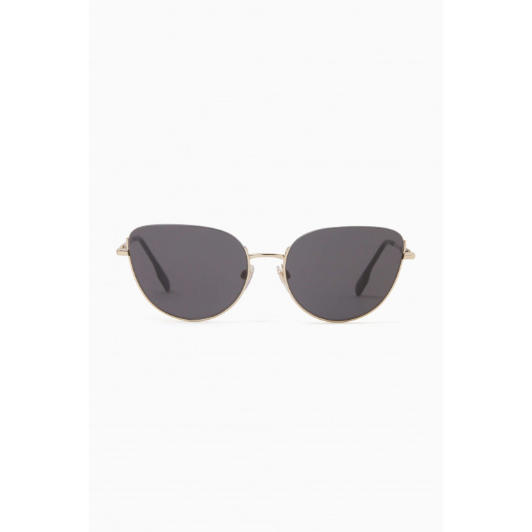 Burberry - Cat-eye Sunglasses in Metal