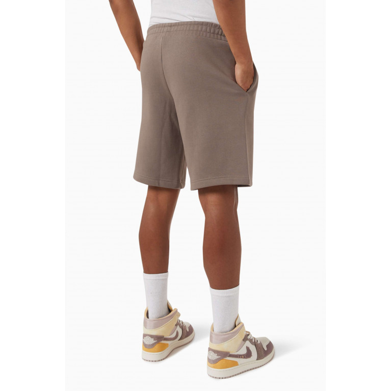 The Giving Movement - Lounge Shorts in Organic Cotton-blend Brown
