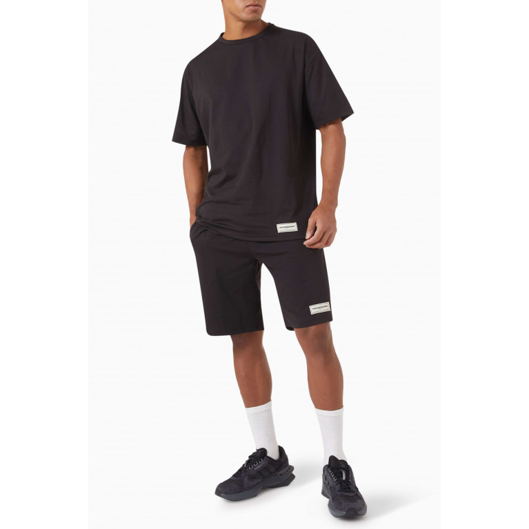 The Giving Movement - Single-layer Shorts in Light Softskin100© Black