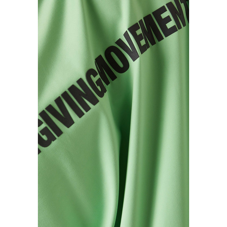 The Giving Movement - Oversized T-shirt in Light Softskin100© Green