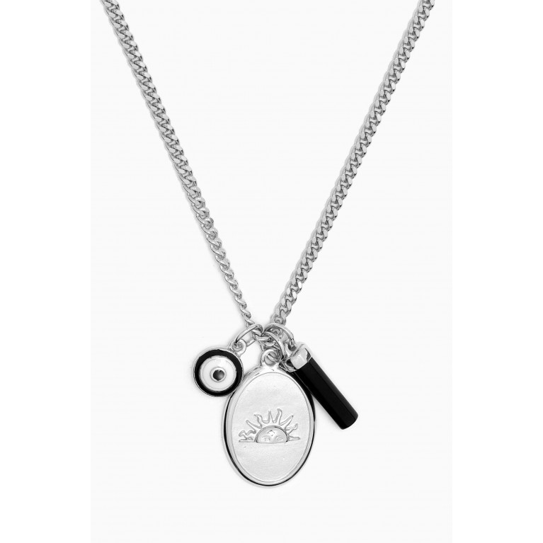 Miansai - Dawn Trilogy Pendant Necklace in Sterling Silver