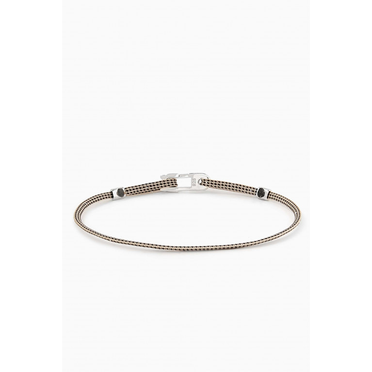 Miansai - Annex Knot Bracelet in Rope & Sterling Silver Neutral