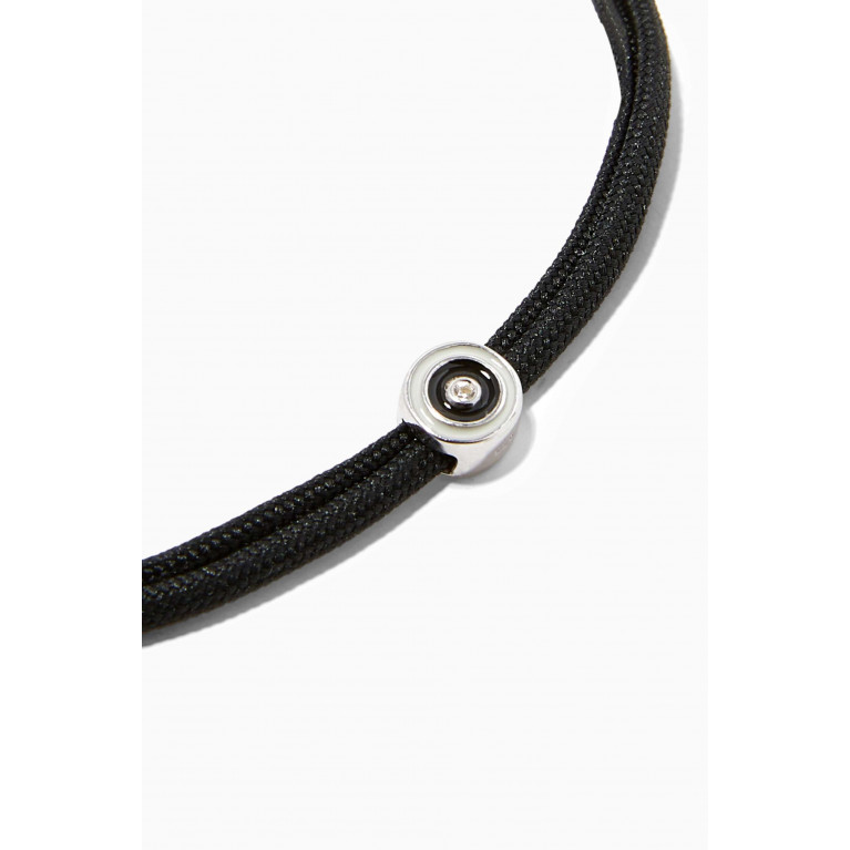 Miansai - Opus Rope Bracelet in Sterling Silver & Nylon