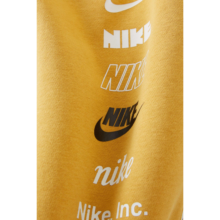Nike - NSW Logo Print Joggers in Cotton Blend