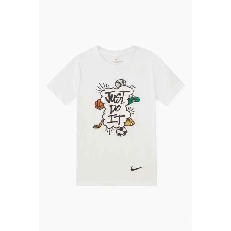 Nike - Dri-FIT Graphic Logo Print T-shirt in Nylon