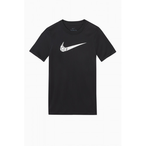 Nike - Dri-fit Graphic Swoosh Print T-shirt in Nylon