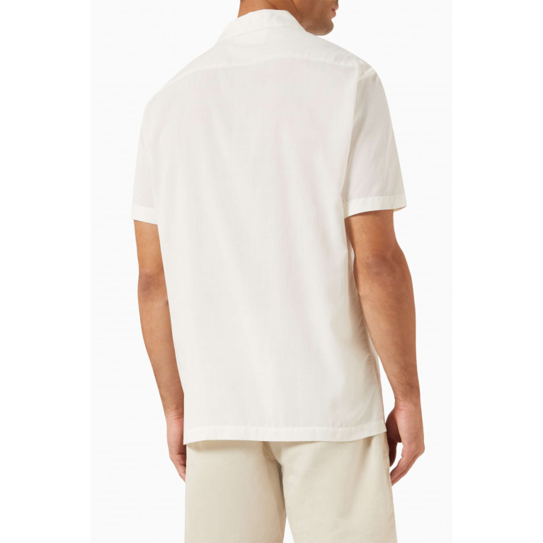 Selected Homme - Air Shirt in Organic Cotton-blend White