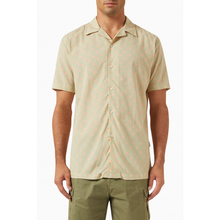 Selected Homme - Air Shirt in Organic Cotton-blend Green