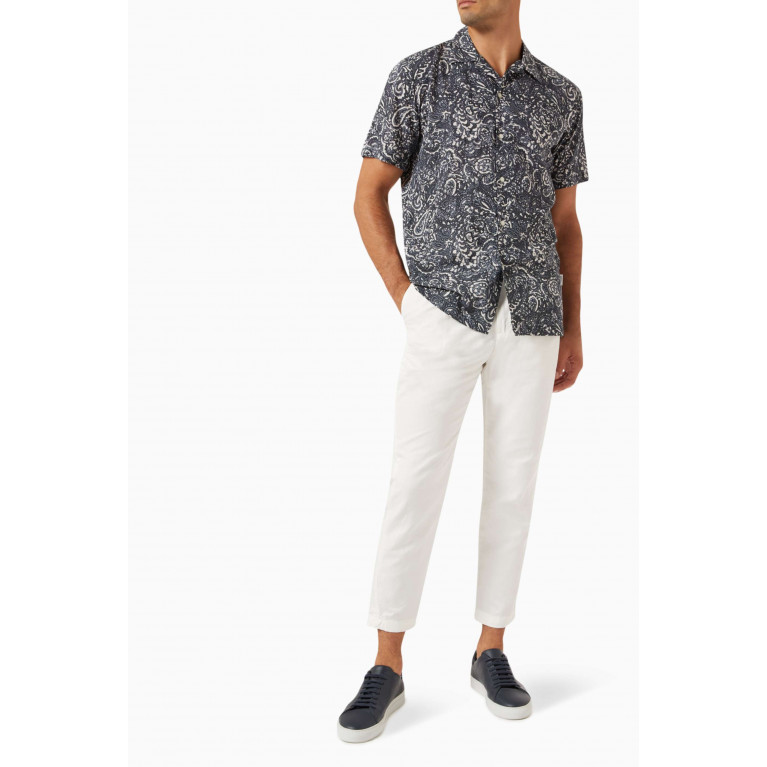 Selected Homme - Air Shirt in Organic Cotton-blend Multicolour