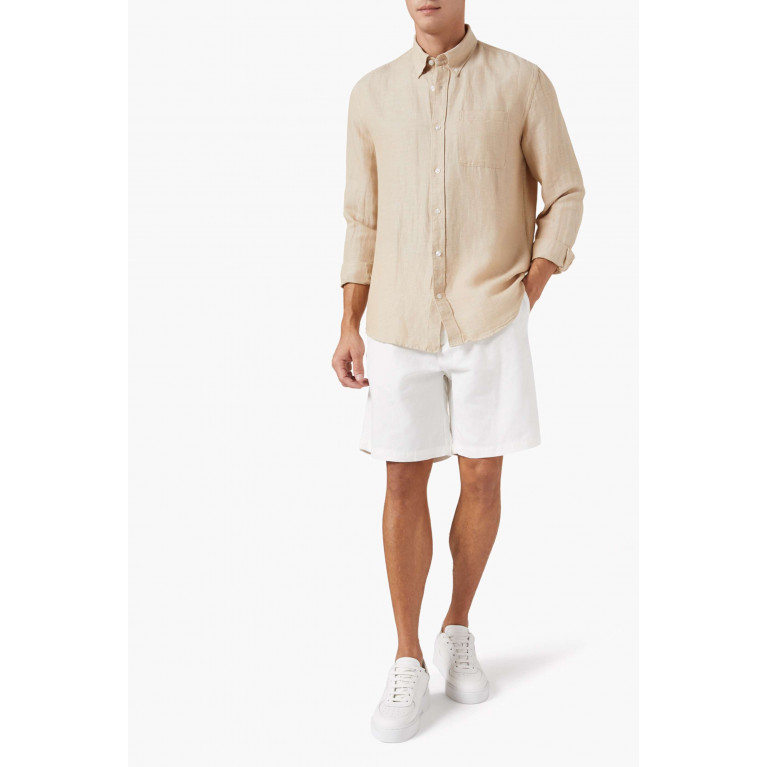 Selected Homme - Comfort Shorts in Cotton White