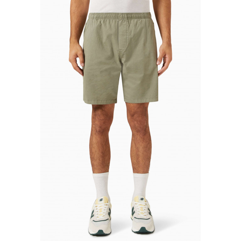 Selected Homme - Edward Shorts in Cotton-blend Green