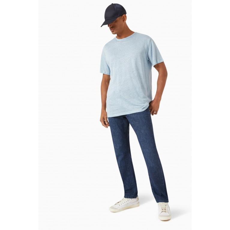 Selected Homme - Classic T-shirt in Linen Blue