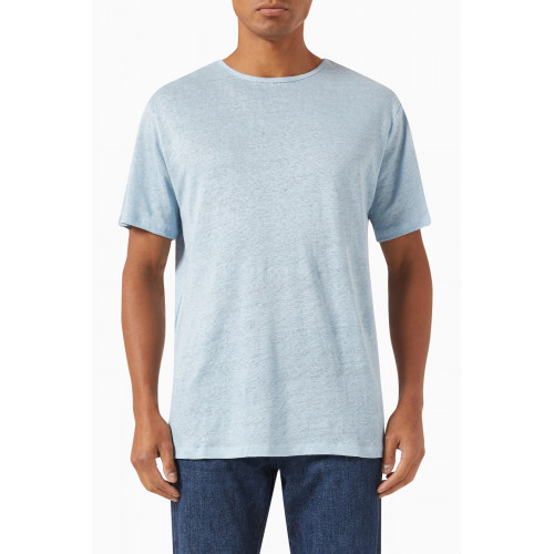 Selected Homme - Classic T-shirt in Linen Blue