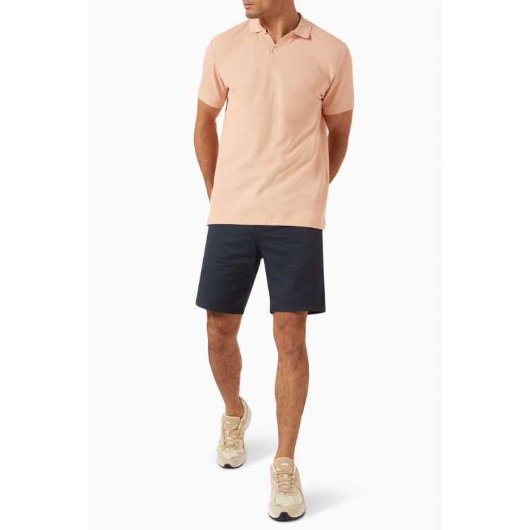 Selected Homme - Jospeh Polo Shirt in Organic Cotton Pink