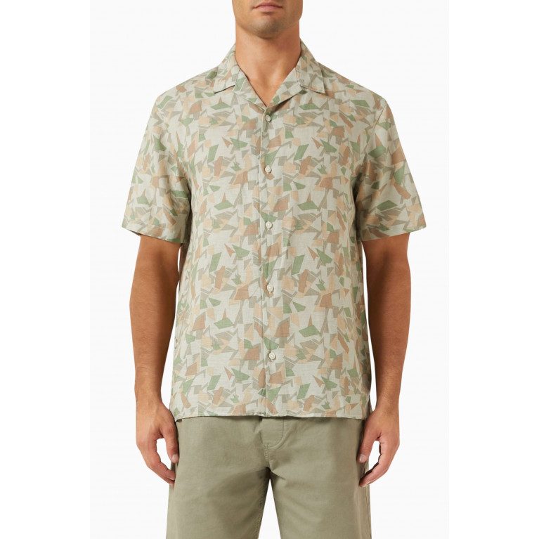 Selected Homme - Geo Shirt in Linen