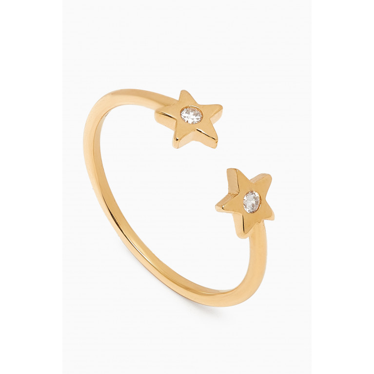 M's Gems - Stella Star Ring in 18kt Gold
