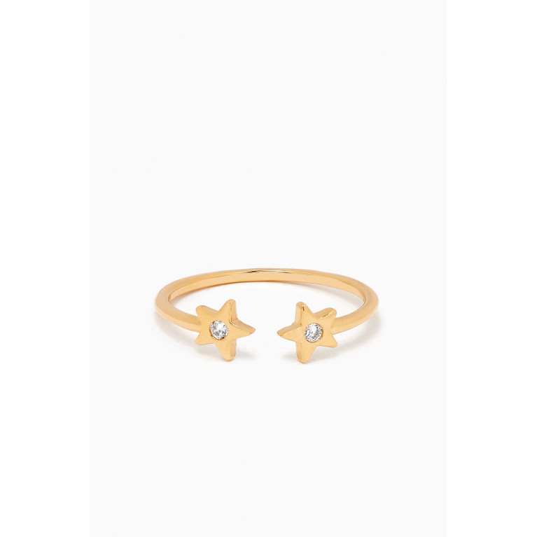 M's Gems - Stella Star Ring in 18kt Gold