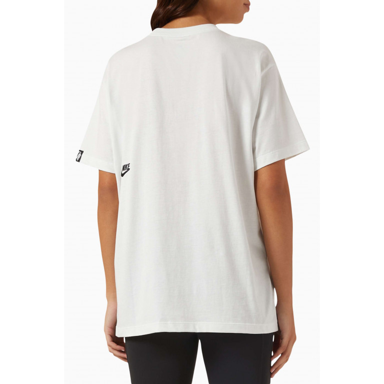 Nike - Logo T-shirt in Cotton-jersey White