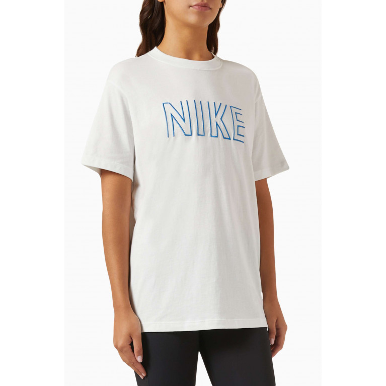 Nike - Logo T-shirt in Cotton-jersey White