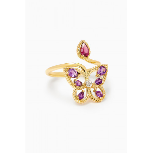 Damas - Farfasha Frou Frou Butterfly Ring in 14kt Gold