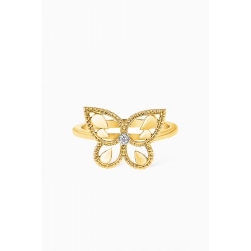Damas - Farfasha Frou Frou Butterfly Diamond Ring in 14kt Gold