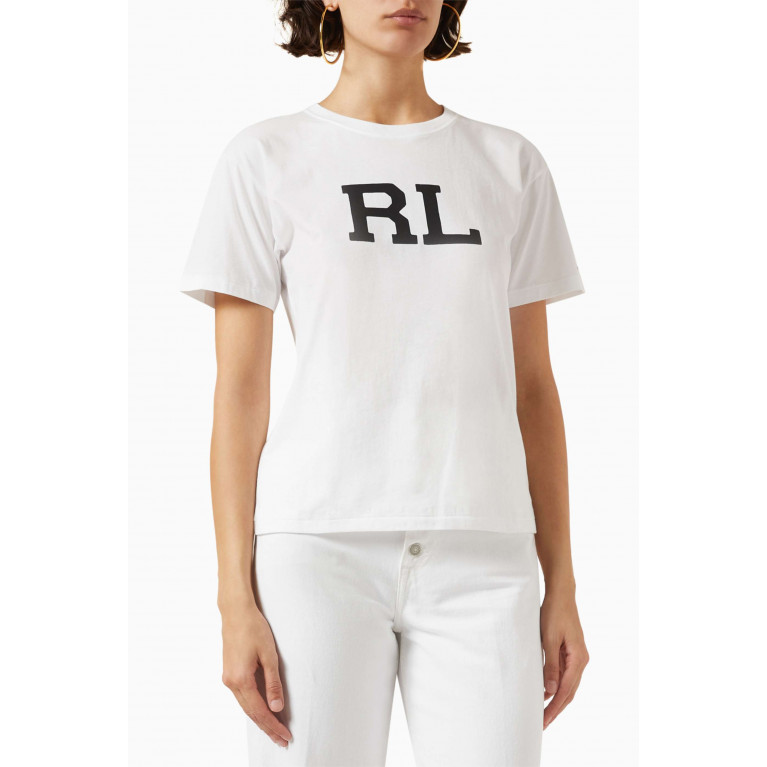 Polo Ralph Lauren - RL Logo T-shirt in Cotton